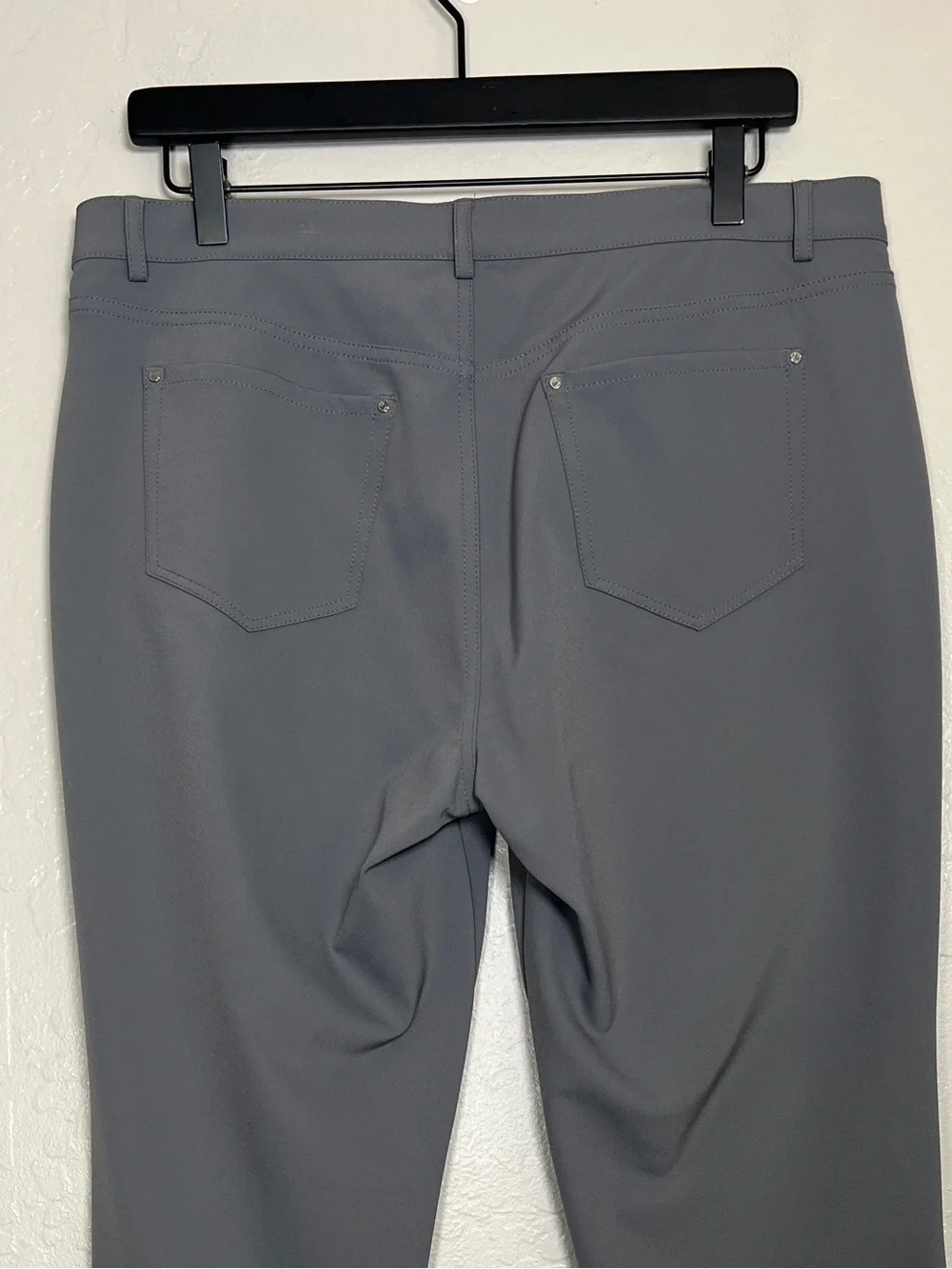 LAFAYETTE 148 New York Women’s Size 12 Gray Mercer Stretch Mid-Rise Skinny Jeans